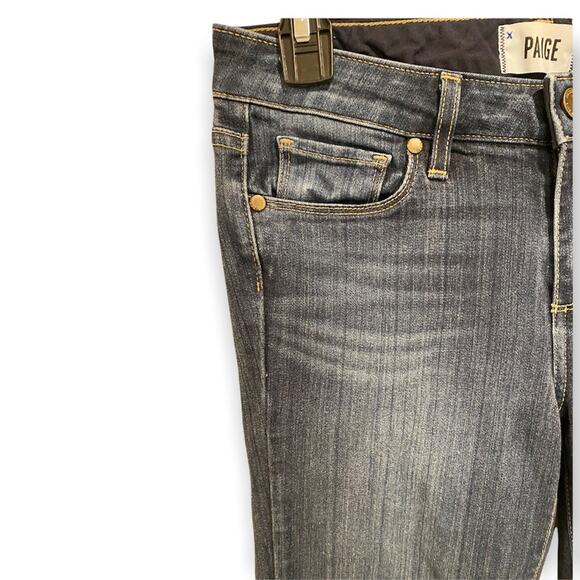 PAIGE Skyline Ankle Peg Medium Wash Jeans Size 27 - Picture 5 of 9